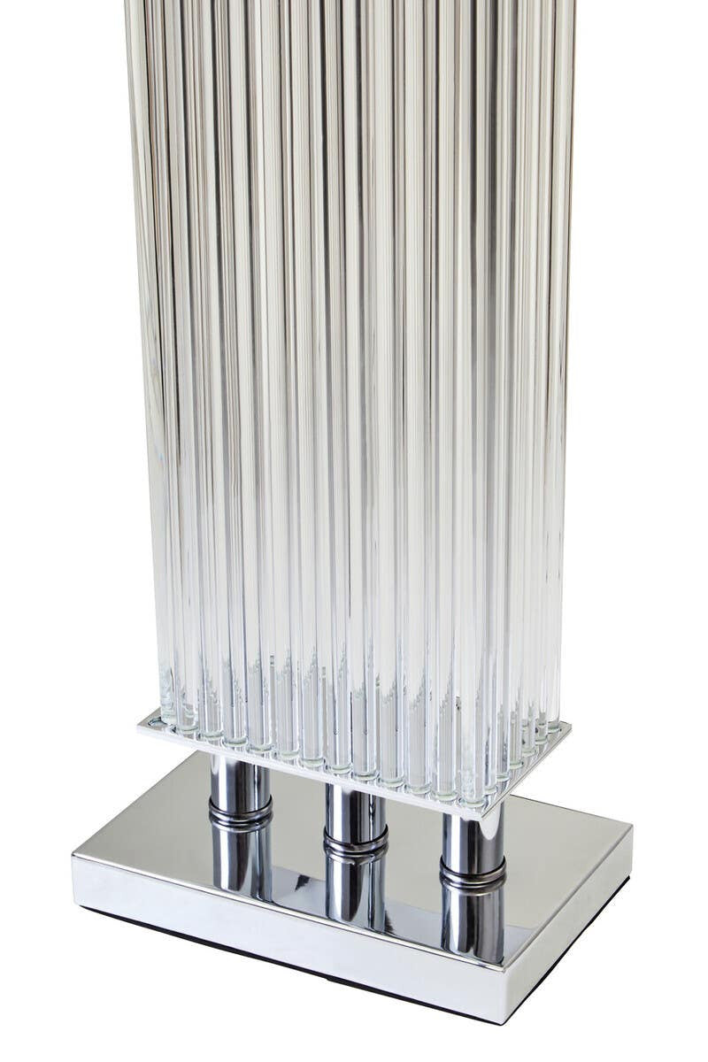 Vanderbilt Chrome Table Lamp - Industrious Decor