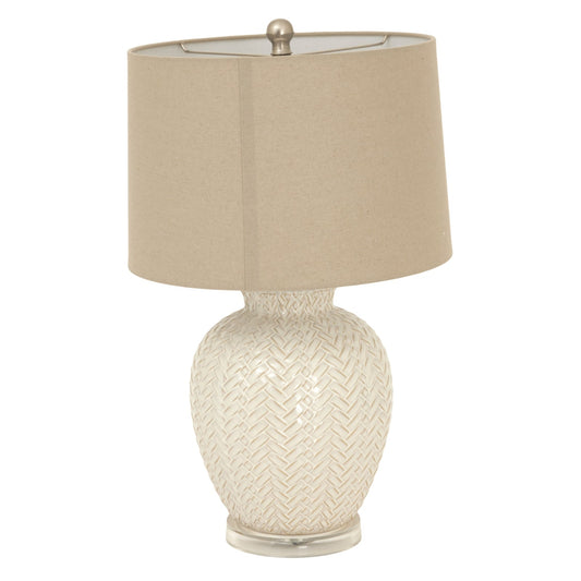 Weave Table Lamp - Industrious Decor