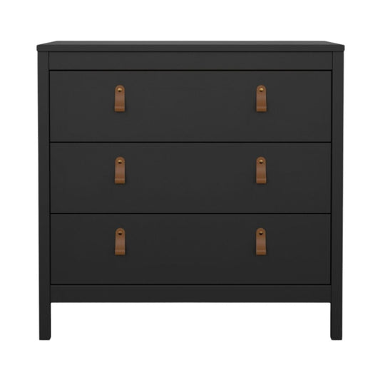 Yarwood Chest of Drawers Black - Tan - Industrious Decor
