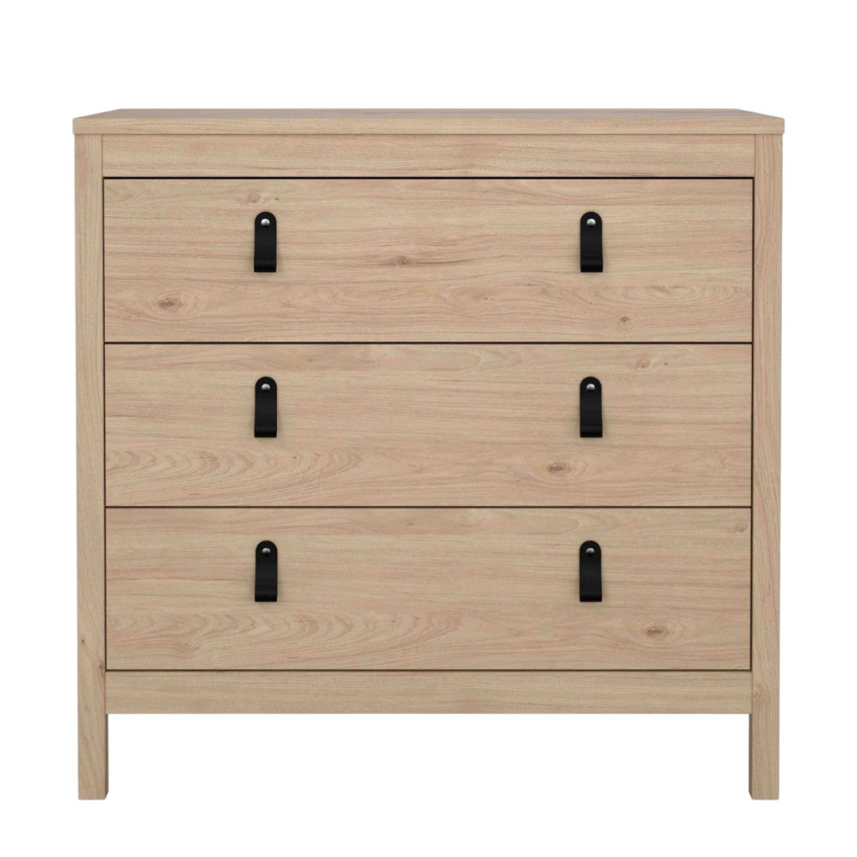 Yarwood Chest of Drawers Oak - Black - Industrious Decor