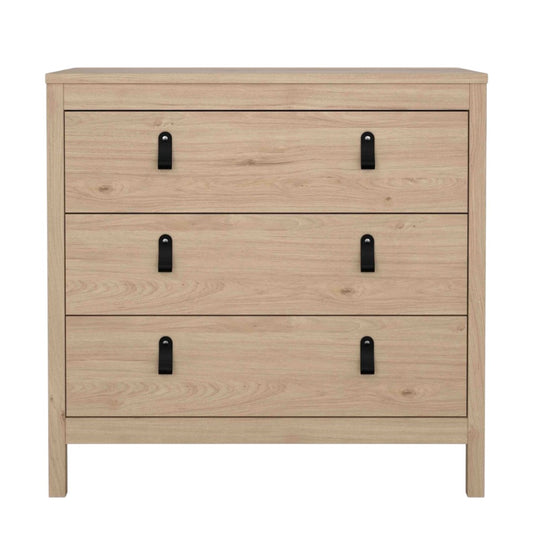 Yarwood Chest of Drawers Oak - Black - Industrious Decor
